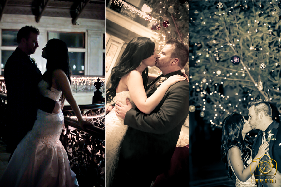 24 christmas winter wedding in the ellicott square building
